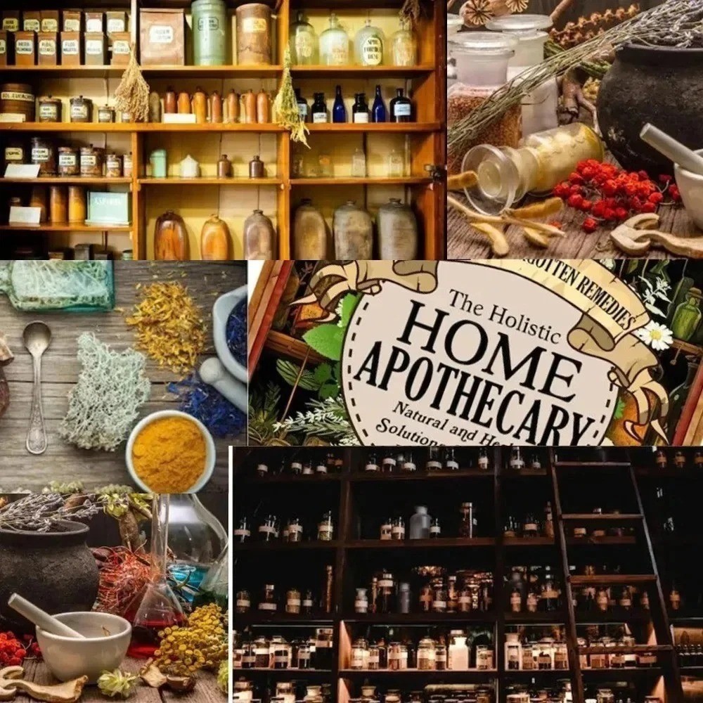 Share The Holistic Home Apothecary 1000+ Forgotten Remedies N