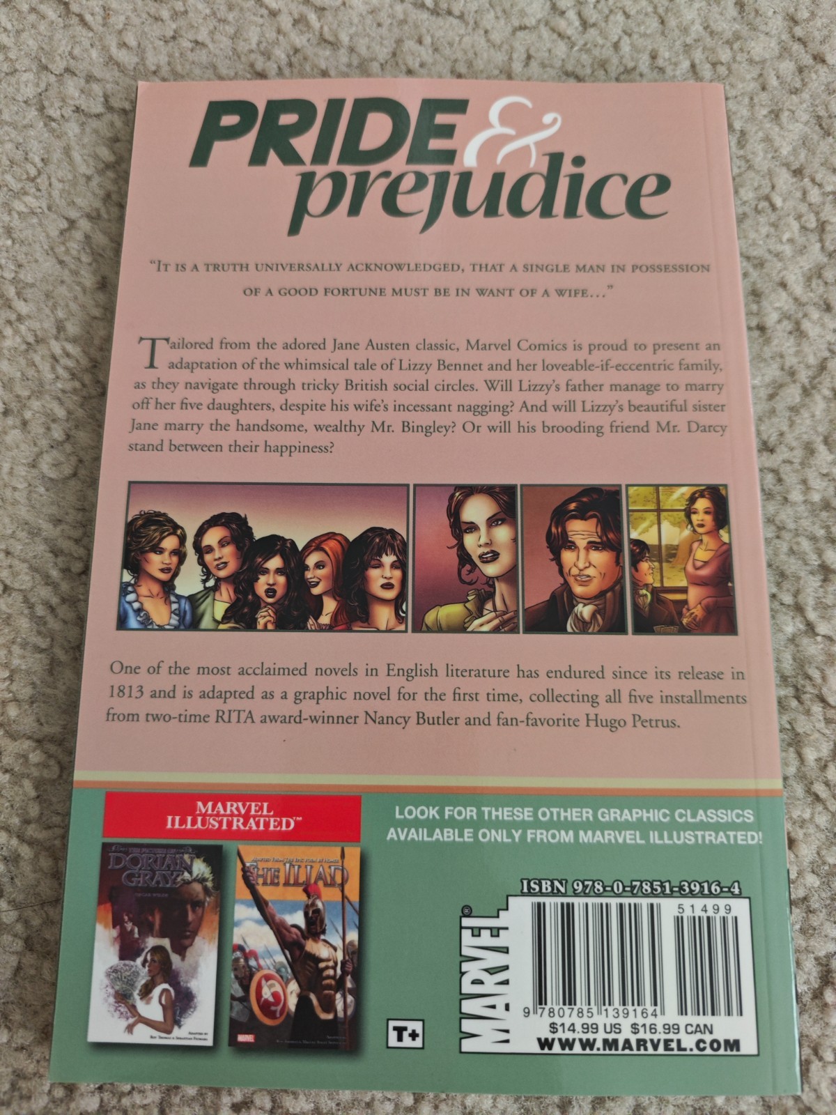 5x Graphic Novel Great Expectations Pride Prejudice Emma Sense Sensibility Oz