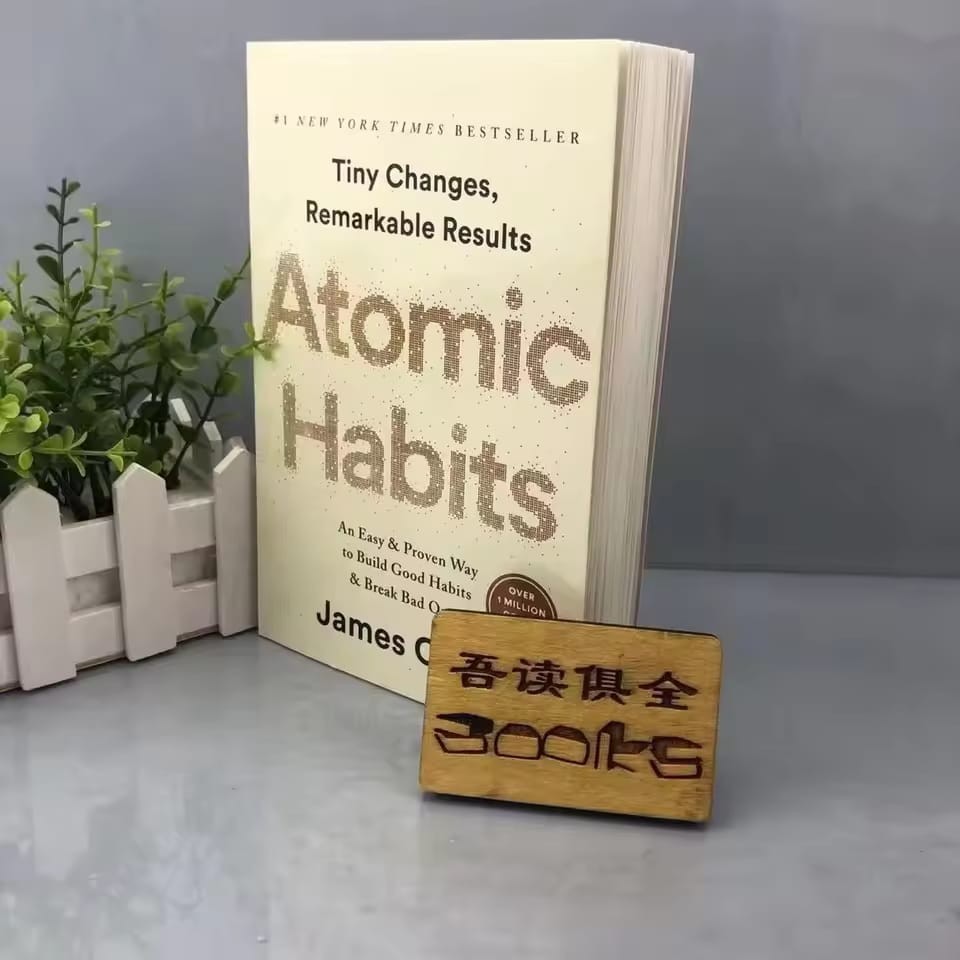 Atomic Habits by James Clear Bestselling Self Help Personal Growth Book