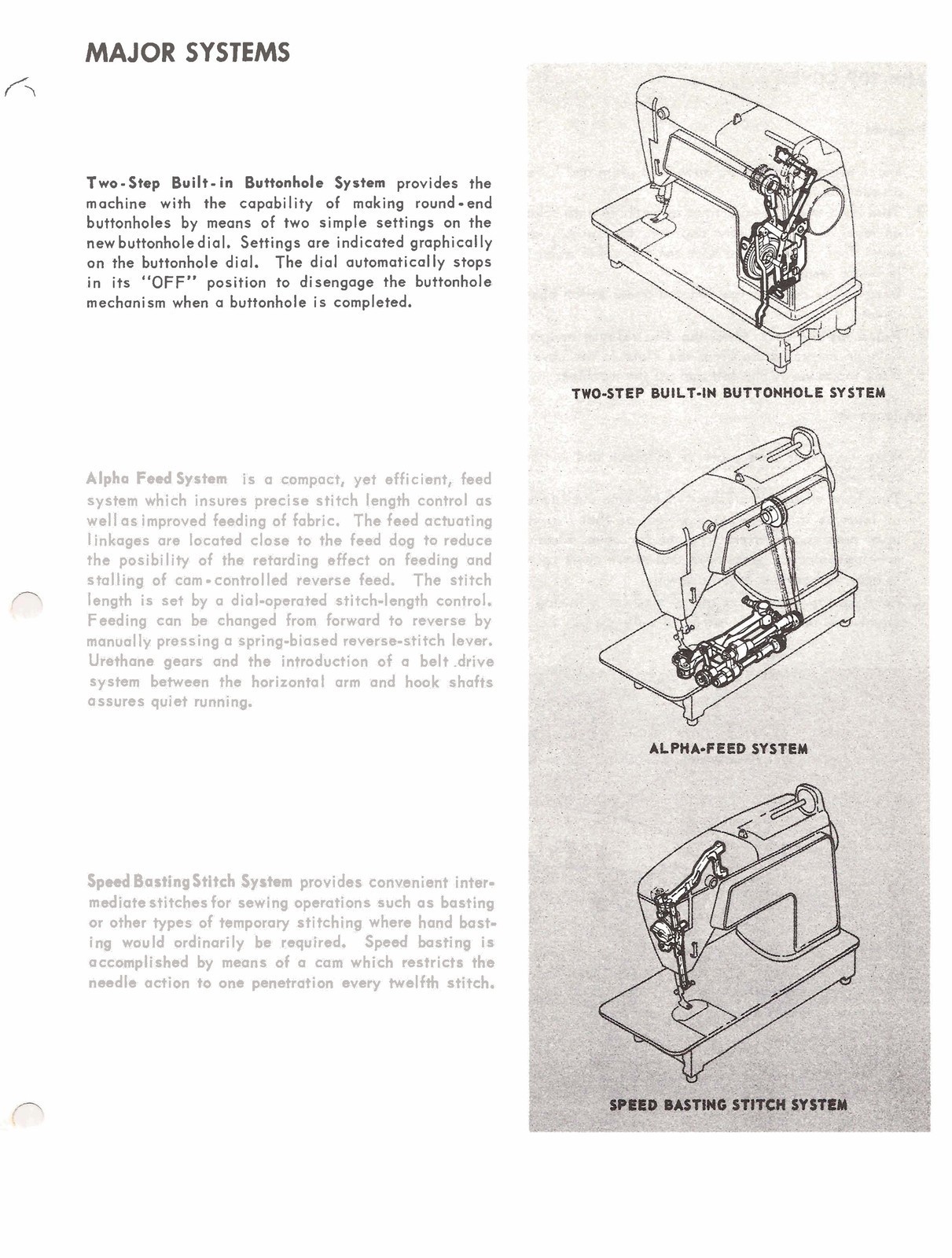 SINGER 750 Series Service Manual NOT User Manual, BINDING – TOUGH FRONT & BACK