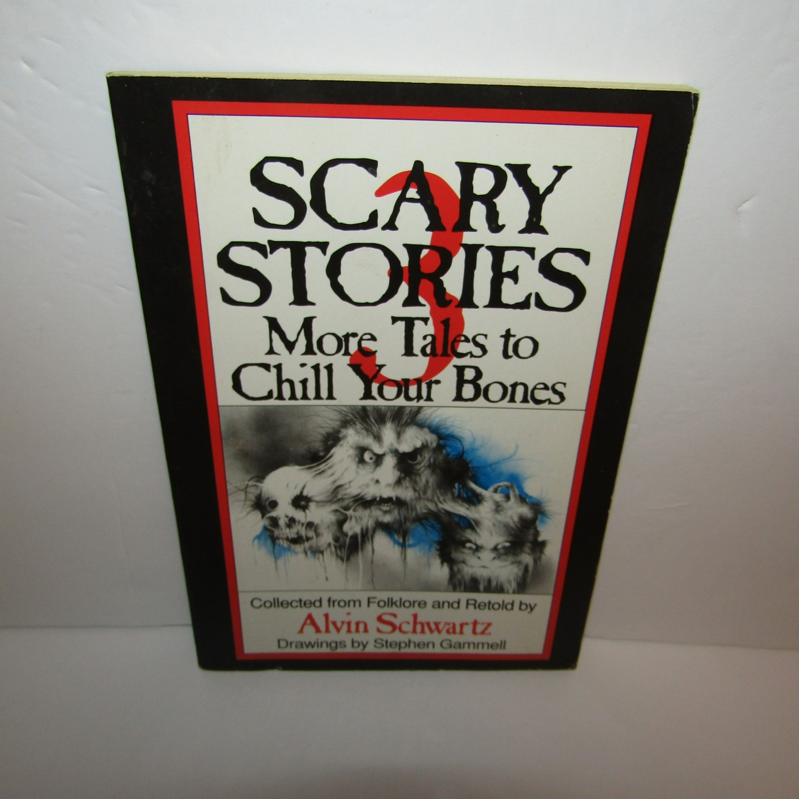 Vintage Scary Stories to Tell in the Dark Book Trilogy by Alvin Schwartz PB Lot