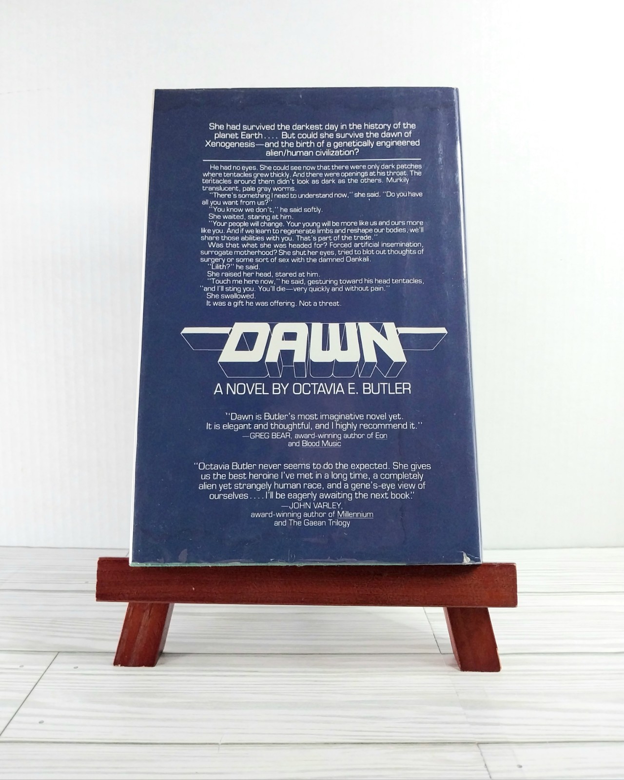 DAWN☆XENOGENESIS by Octavia E. Butler~ 1987 First Edition HC Mylar DJ VGC