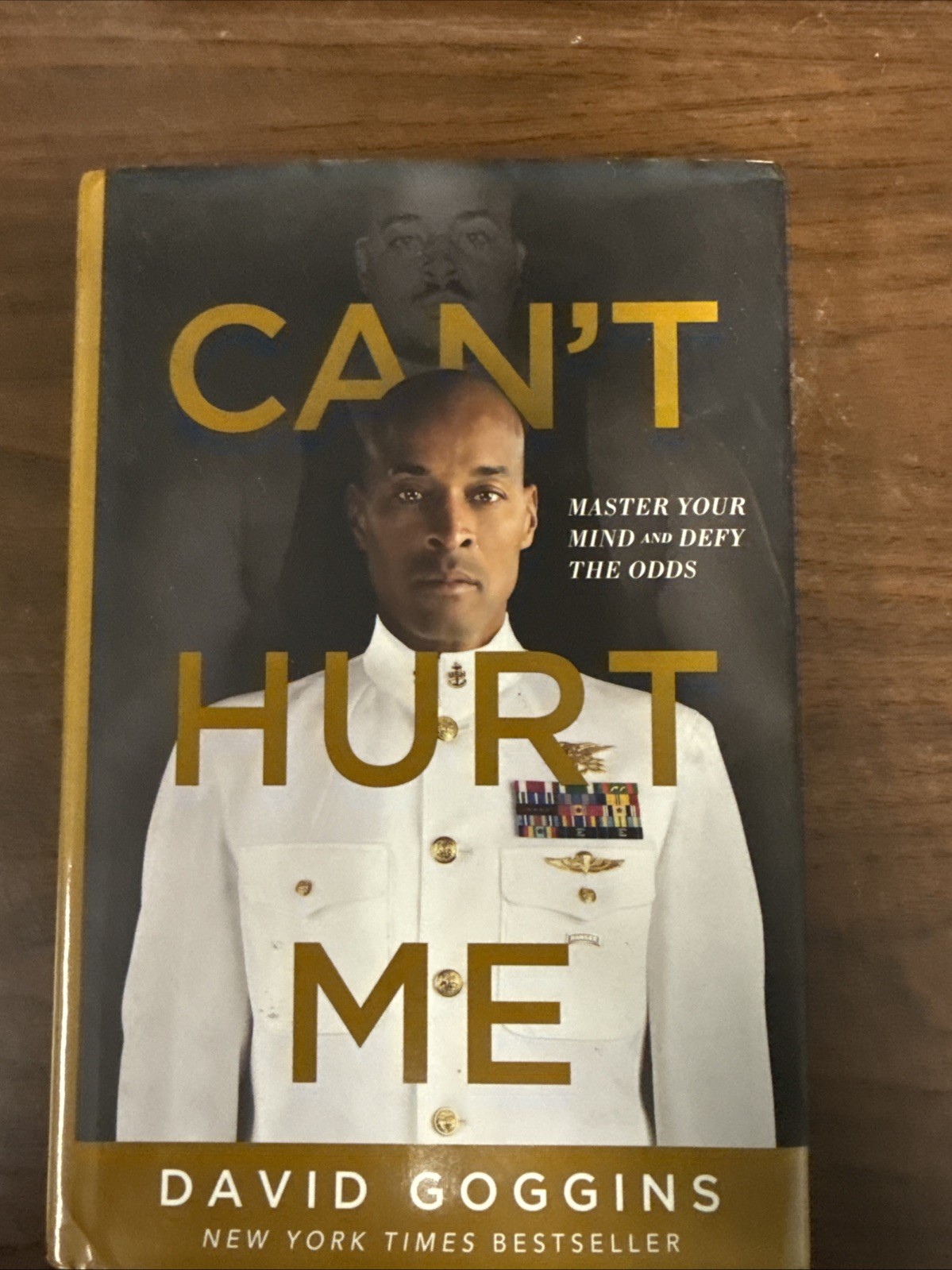 Can’t Hurt Me: Master Your Mind and Defy the Odds by David Goggins Hardcover DJ