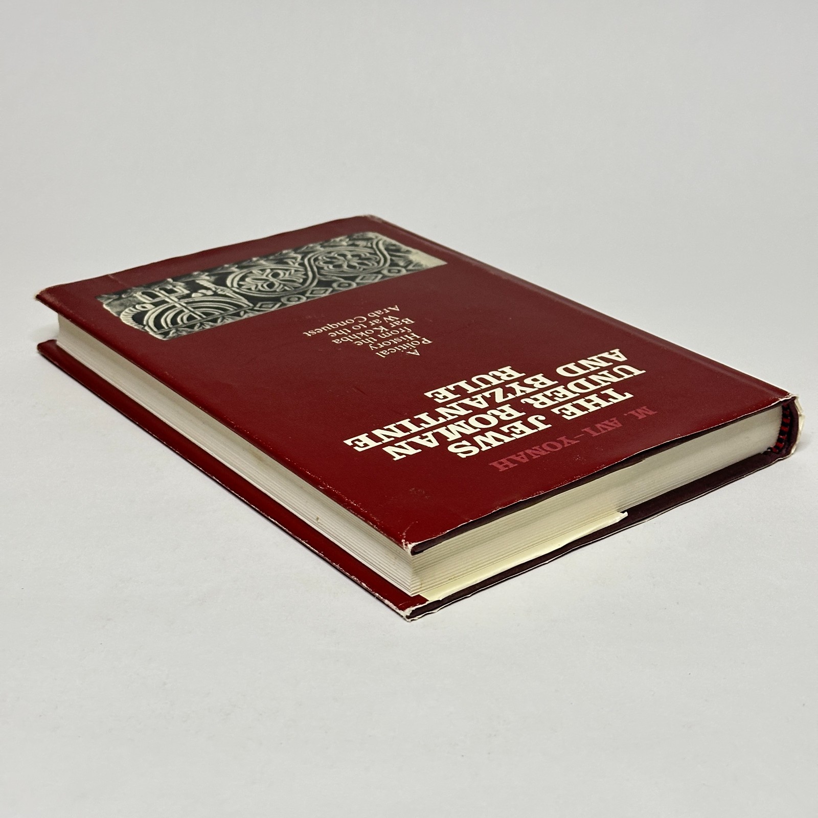 Palestine History “The Jews under Roman & Byzantine Rule” Avi-Yonah (1984, HC)
