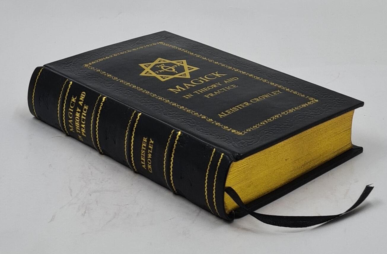 Magick In Theory And Practice 1929 By Aleister Crowley [Premium Leather Bound]