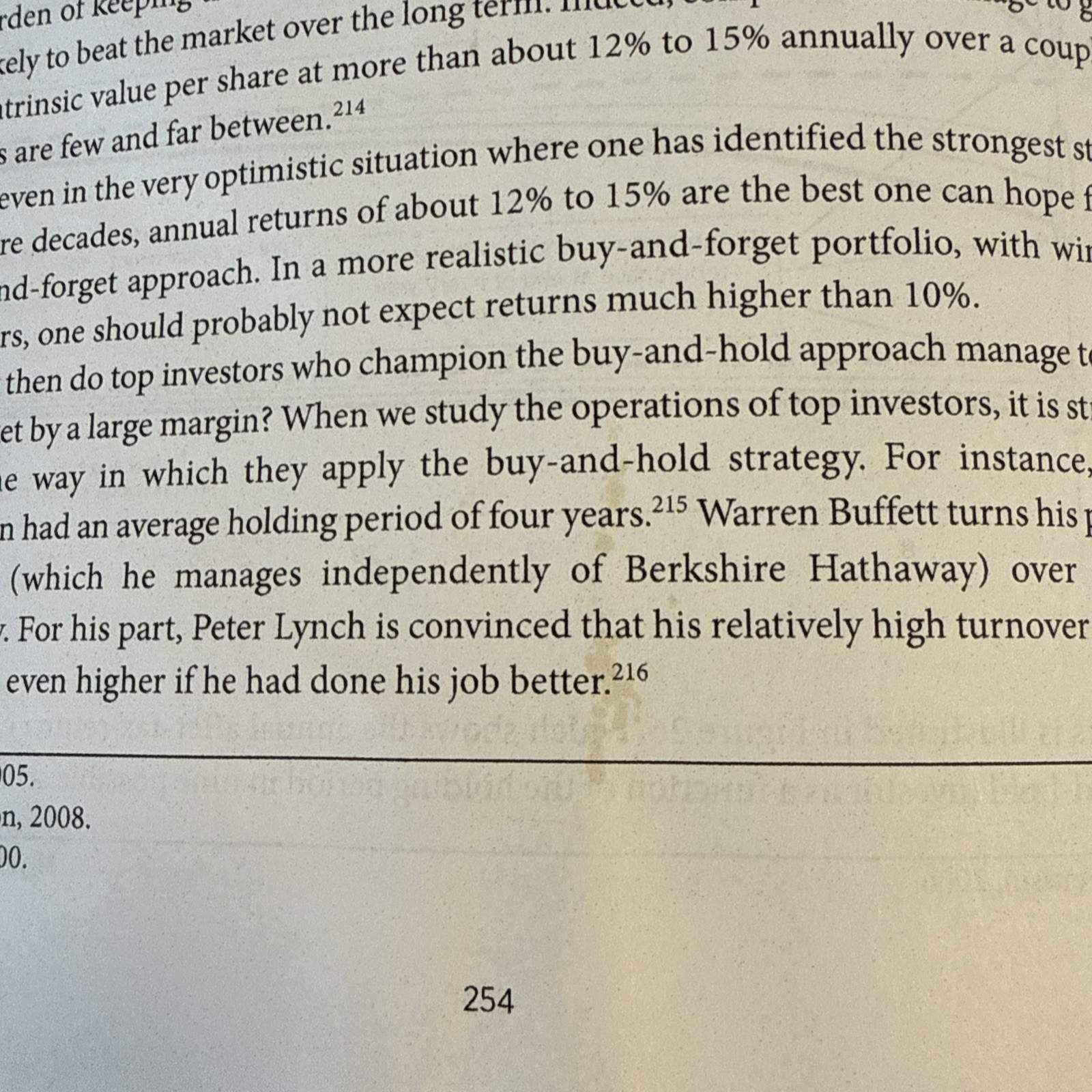 Excess Returns : A Comparative Study of the Methods stock market