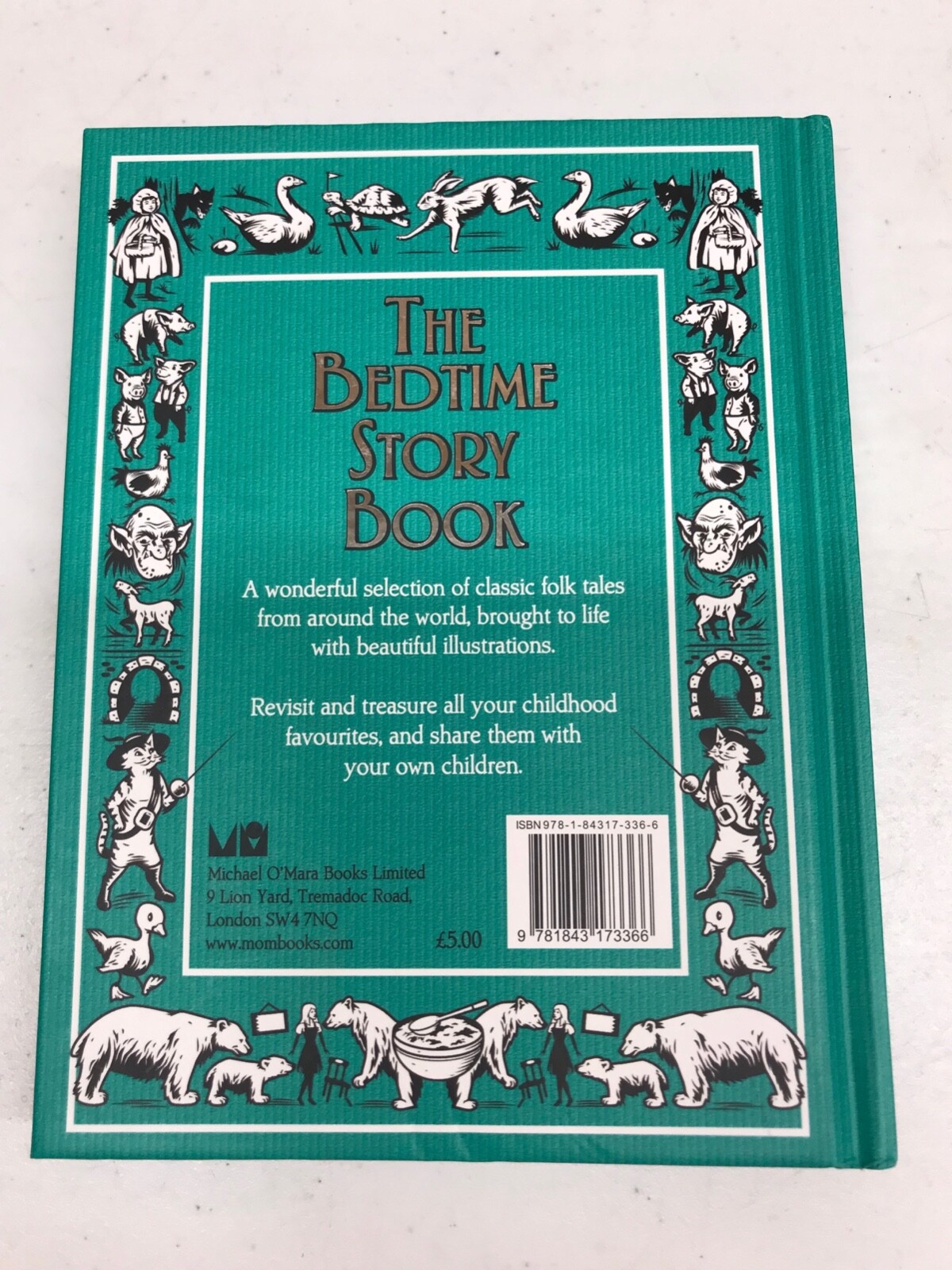 The Bedtime Story Book: Classic Tales from Childhood, Hardcover, 126 Pages