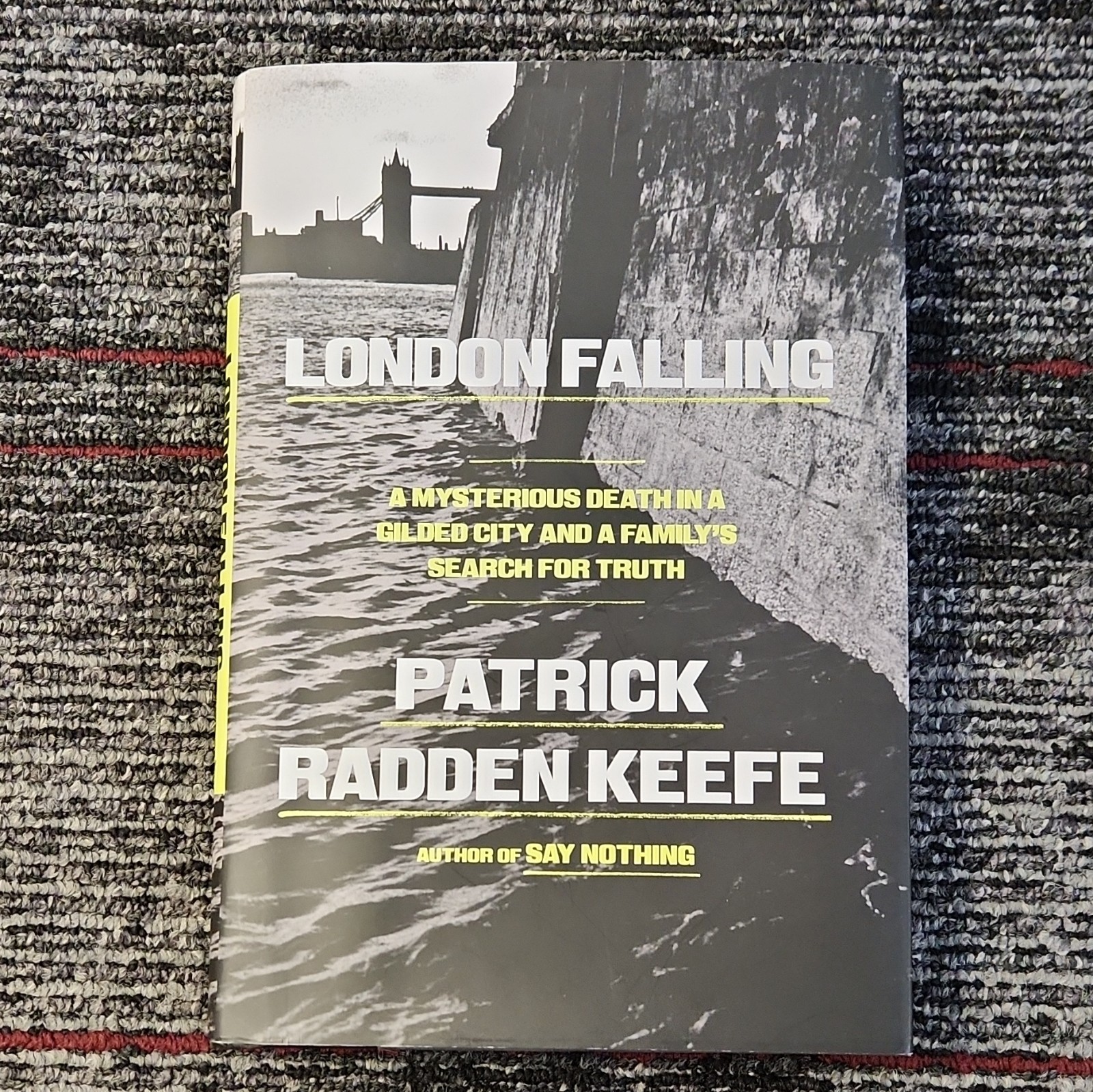 Patrick Radden Keefe London Falling Hardcover 2026 True Crime w/ Dust Jacket