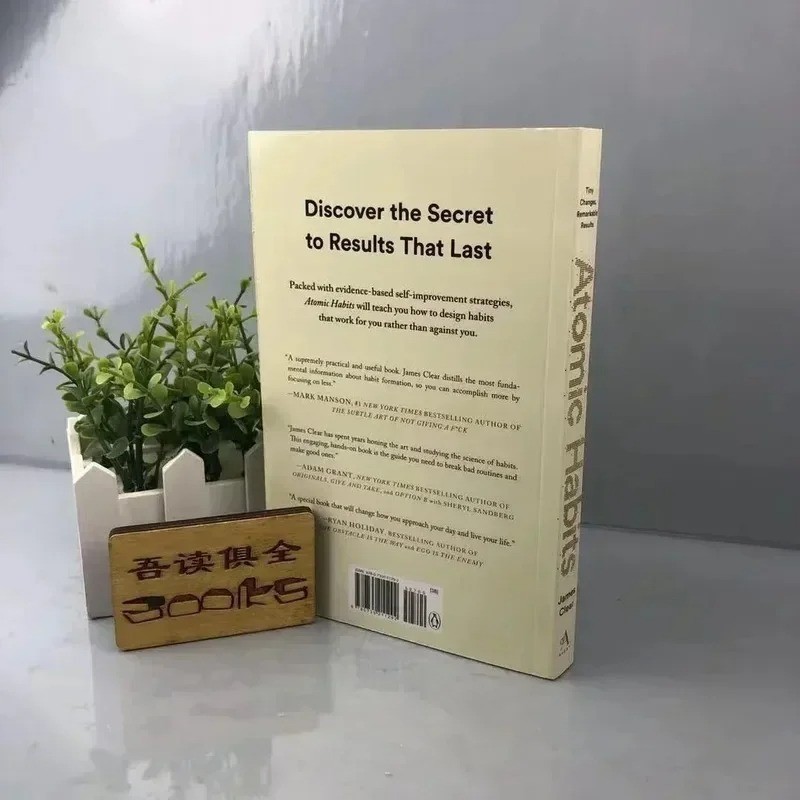 Atomic Habits Paperback by James Clear Build Good Habits & Break Bad Ones..