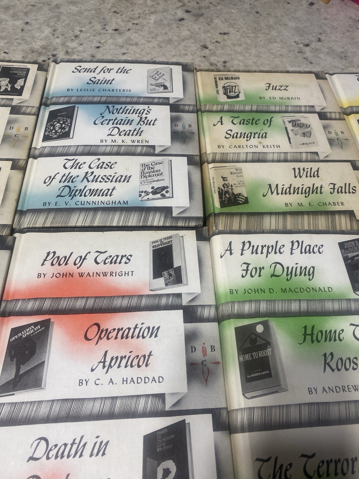 Lot Of 23 Vintage 1970’s decorative book club hardcover books