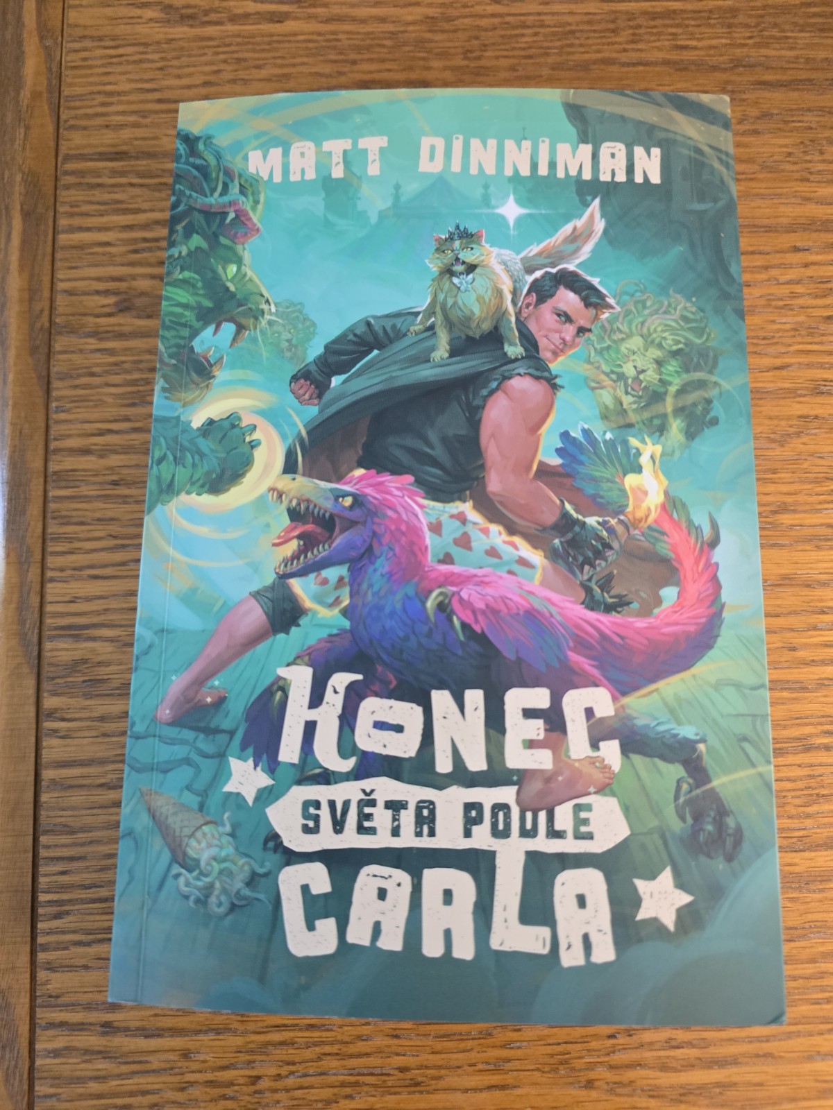 Dungeon Crawler Carl (Carlova) Rare Czech Edition Matt Dinniman – Two Books!!