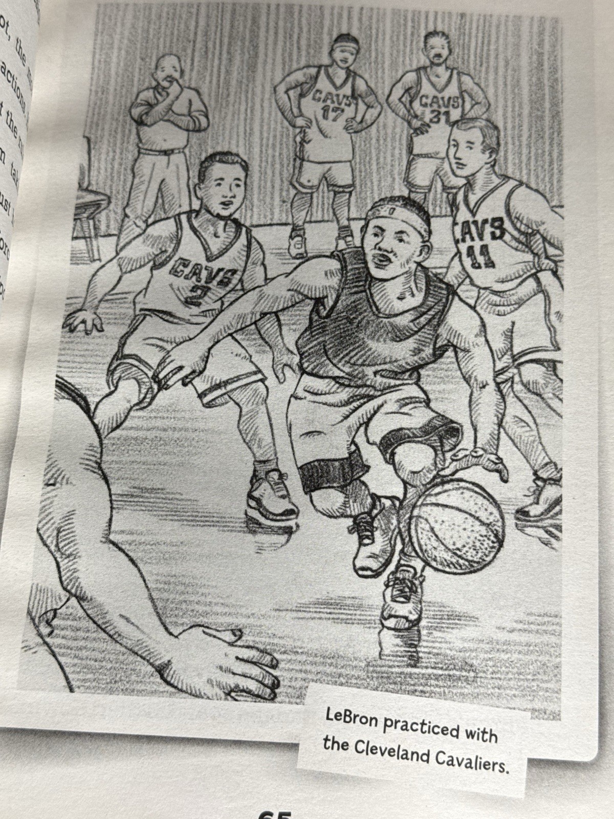 Scholastic I Am Lebron James Book 126 Pages By Grace Norwich, Illustrated By Ute