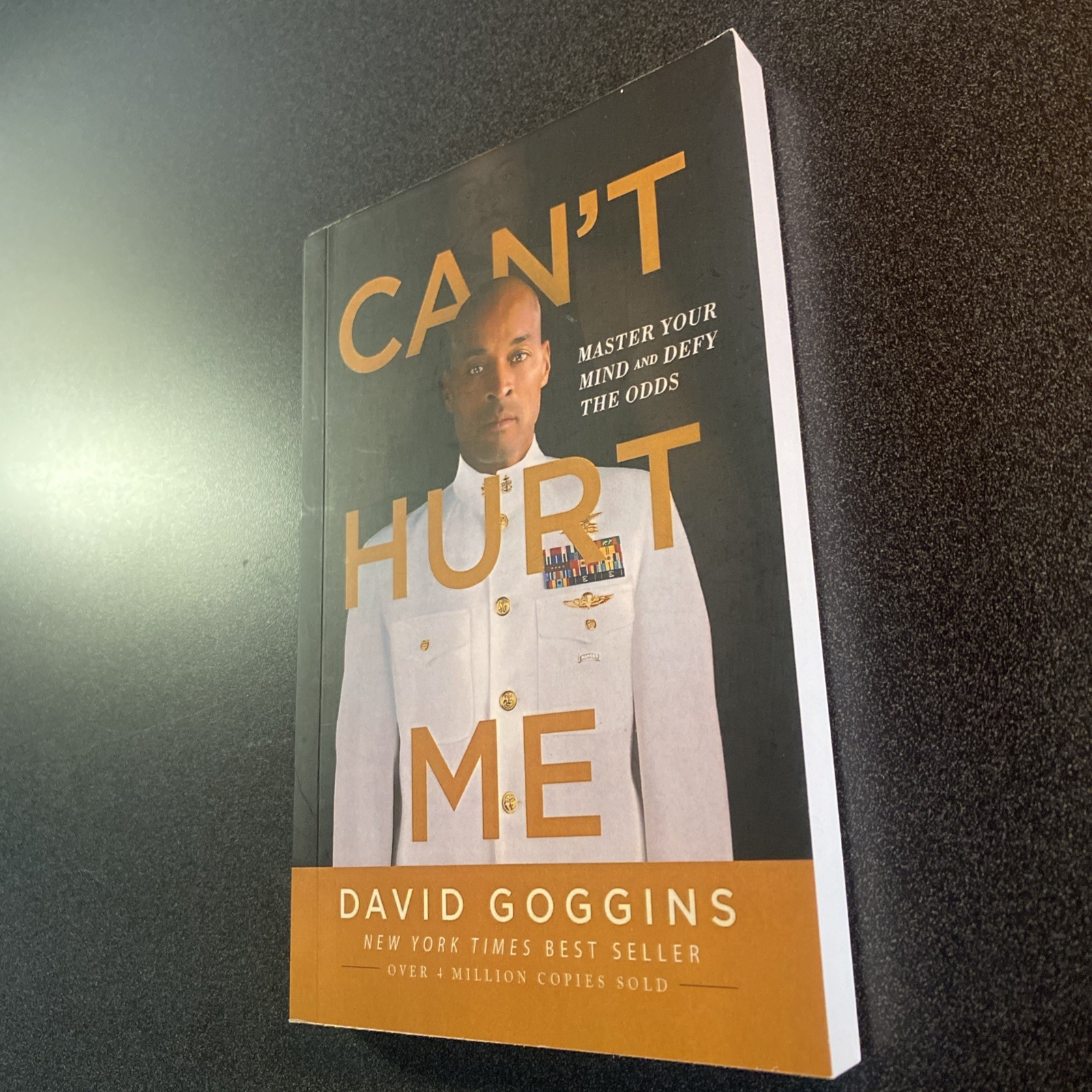 David Goggins Paperback Book Lot – Can’t Hurt Me + Never Finished “like newish”.
