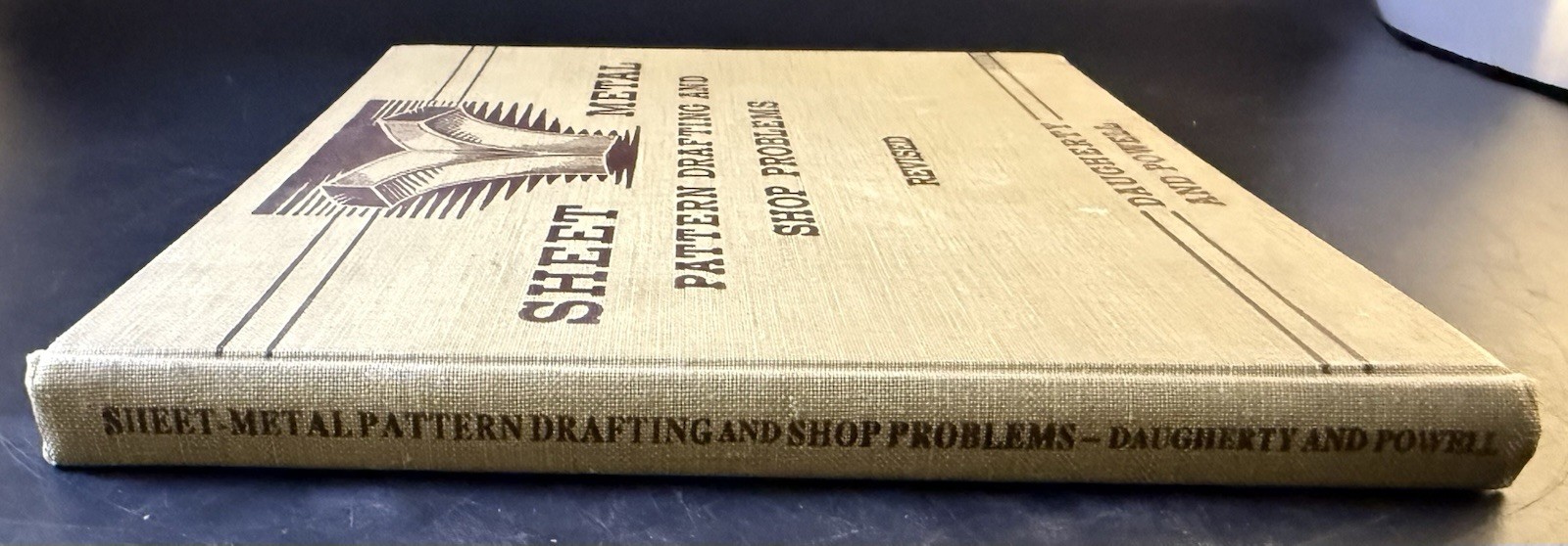 1922 – Sheet Metal Pattern Drafting And Shop Problems – Rare – Daugherty VL08