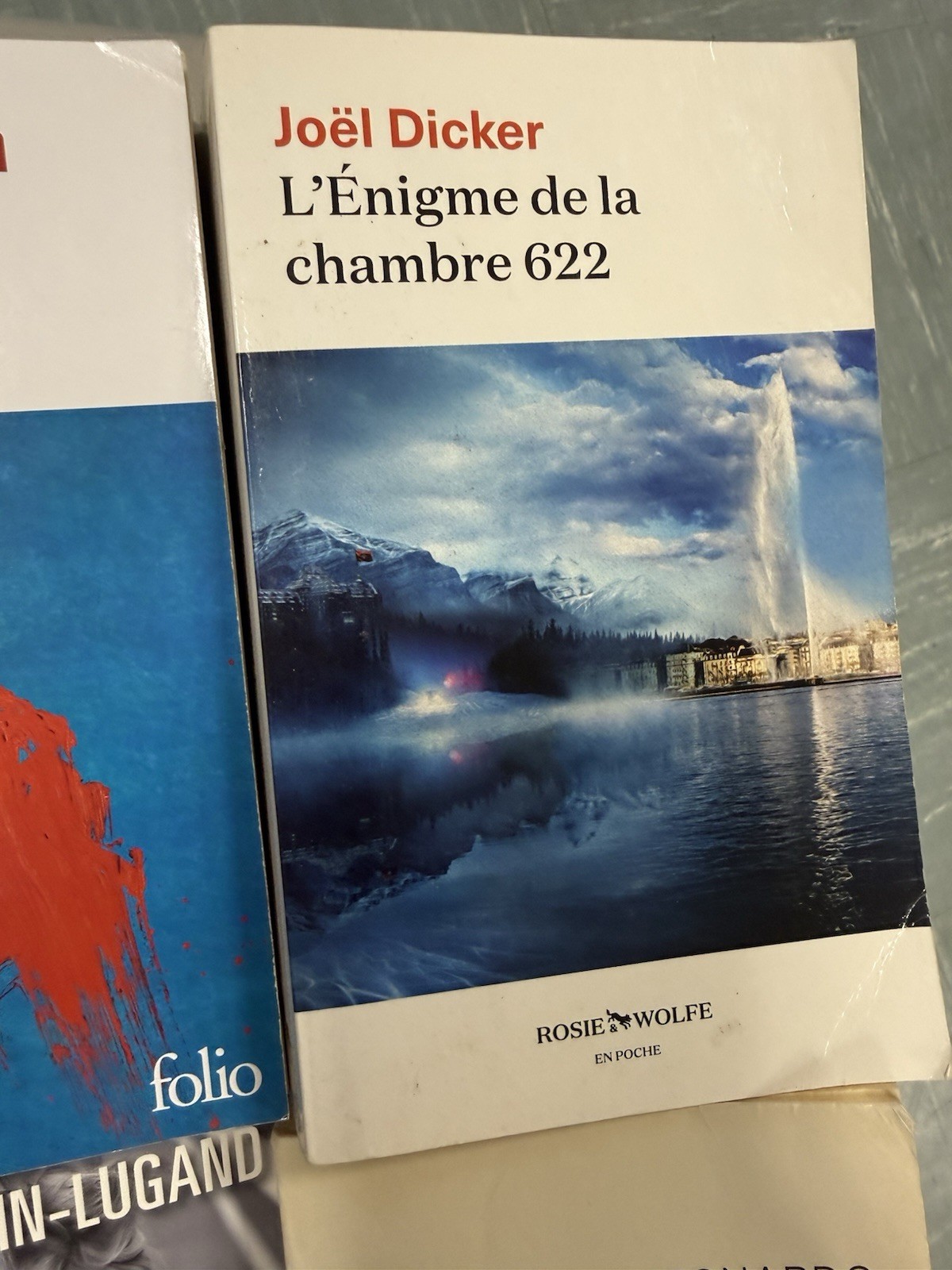 Lot of 10 books in the FRENCH Language Paperbacks. Mixed Genre