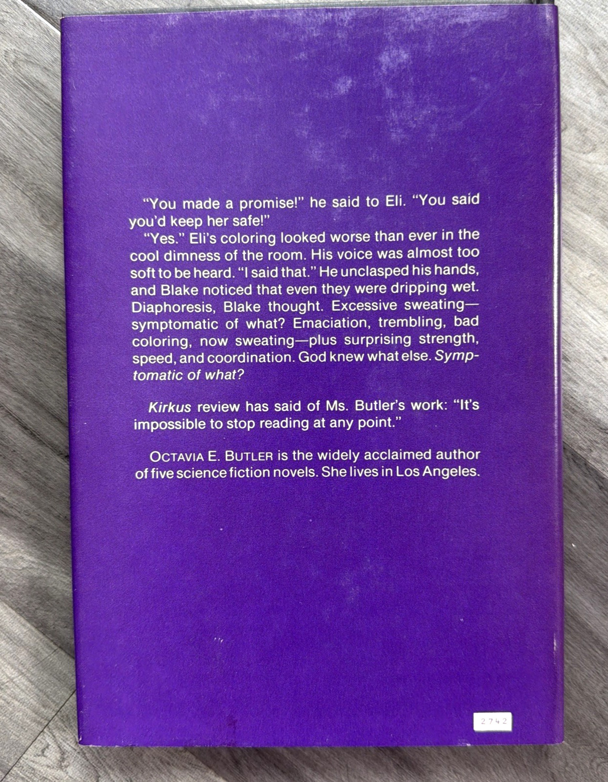 Clay’s Ark by OCTAVIA E. BUTLER ~ 1984 Hardcover BCE Vintage SF