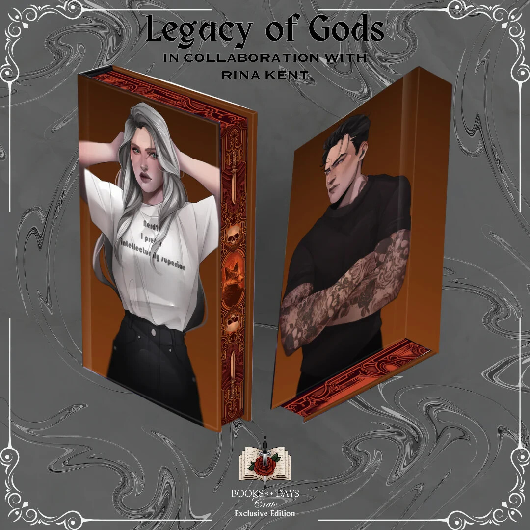Legacy of Gods: God of Wrath & God of Ruin by Rina Kent BOOKS FOR DAYS Overlays