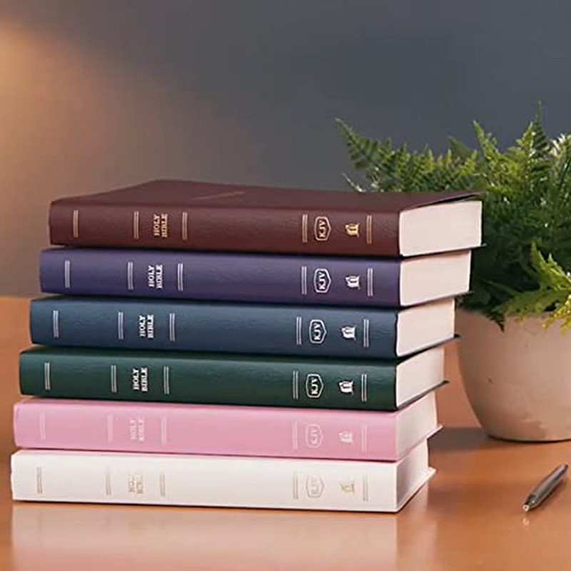 KJV Holy Bible: Gift and Award, Black Leather-Look, Red Letter, Comfort Print: K