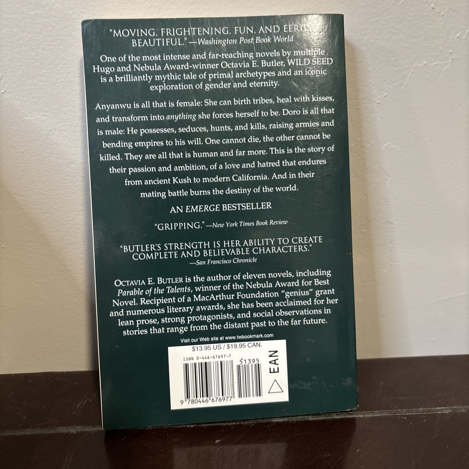 Wild Seed by Octavia E Butler New. Aspect Fiction 2001