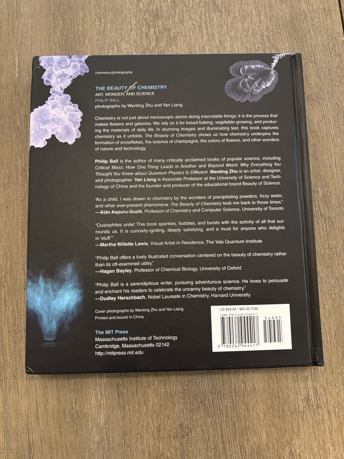 Beauty of Chemistry : Art, Wonder, and Science by Philip Ball (2021, Hardcover)