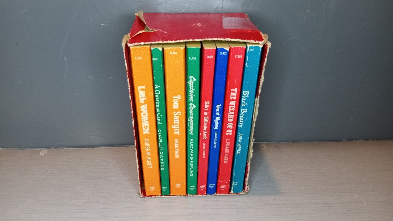Best Classics Children Books Set of 8 Black Beauty, Oz, Twain, Carroll & More