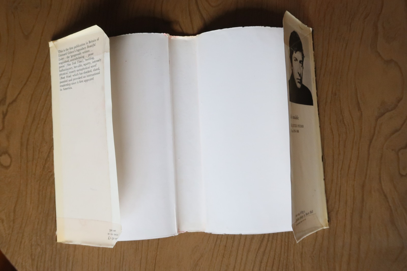 Beautiful Losers by Leonard Cohen HC/DJ 1970 UK Super Fast Free Shipping