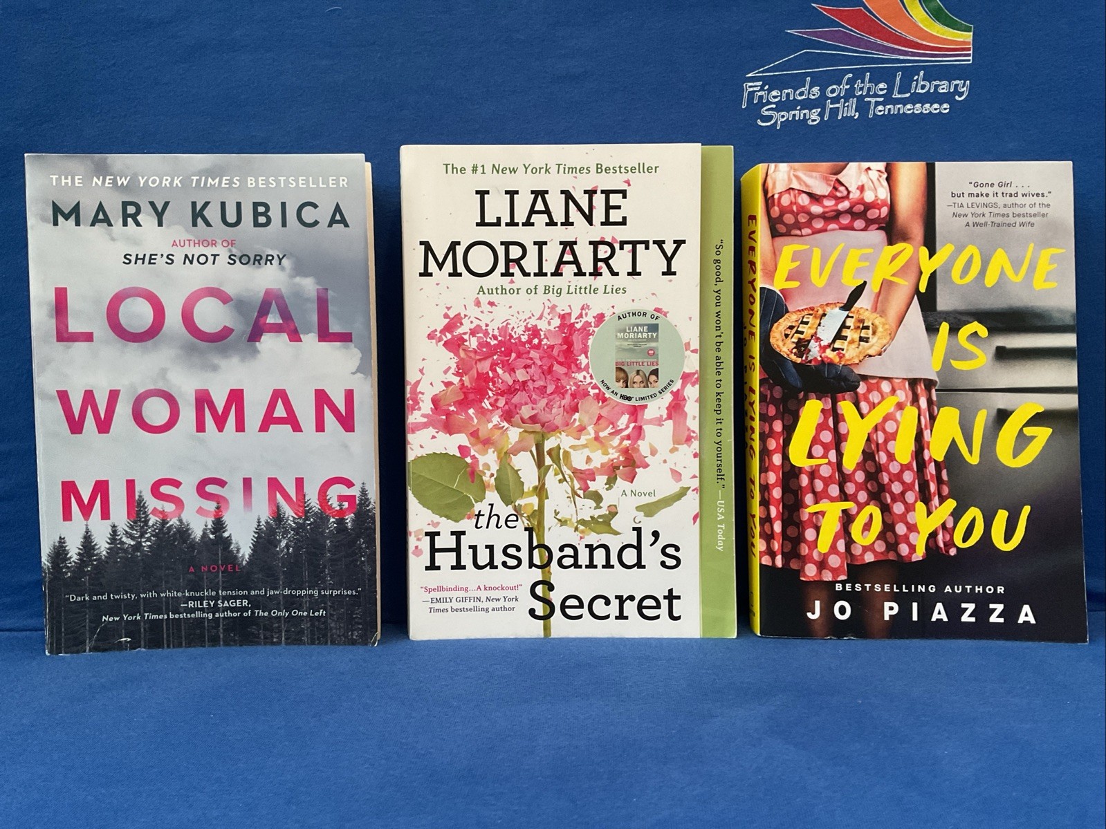 Lot of 10 – Mysteries/Thriller PB by Kubica, Moriarty, Roberts & Others