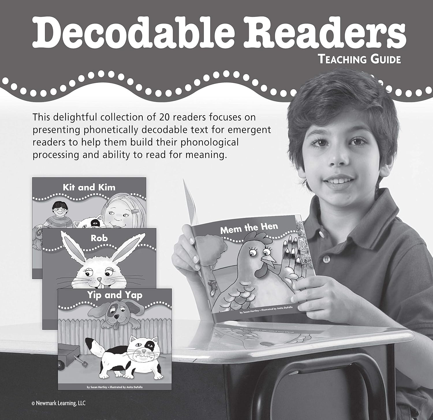 Decodable Readers Set | 20 Books + Practice Workbook | Build Phonological Proces