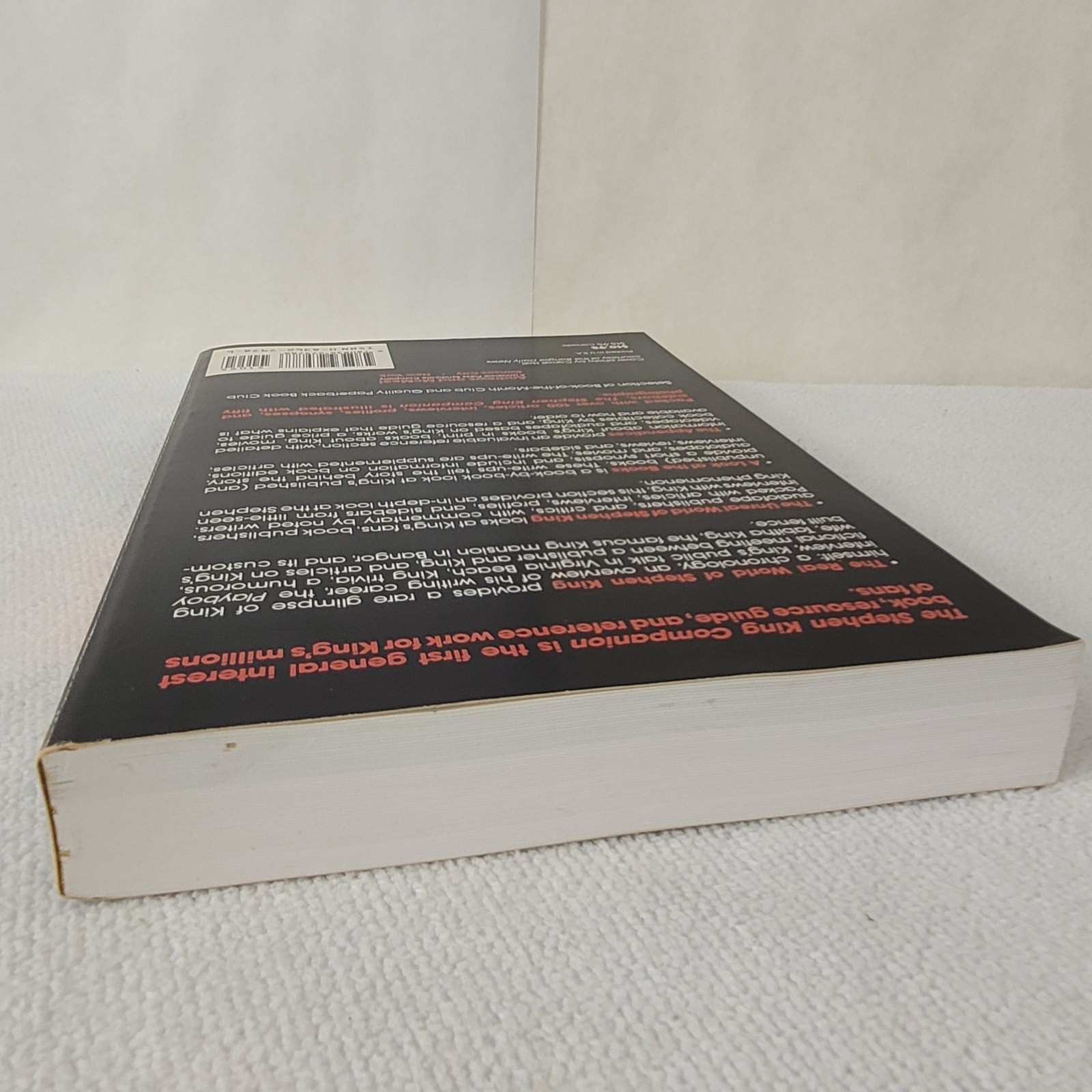 The Stephen King Companion soft cover book 1989