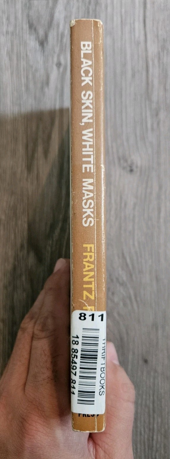 Black Skin White Masks Frantz Fanon 1968 4th Printing Paperback Grove