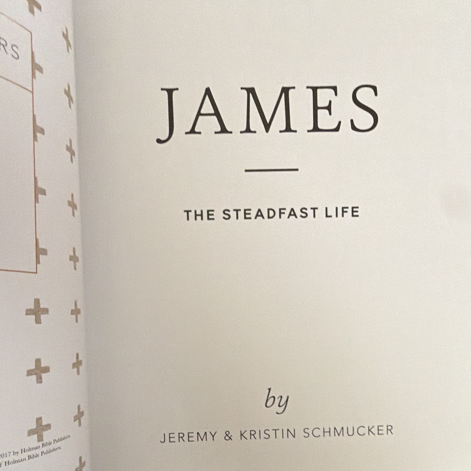 The Daily Grace Co. James: The Steadfast Life Schmucker PB 2017 Study Guide
