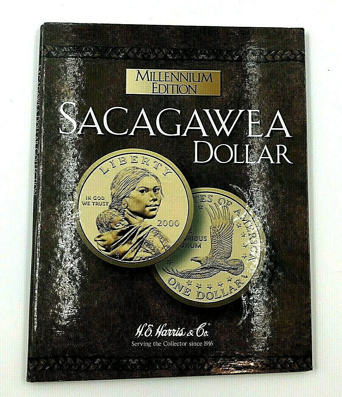 Harris Sacagawea Dollar Coin Folder Book #2762 Millennium Edition 2000-2004 Ver.