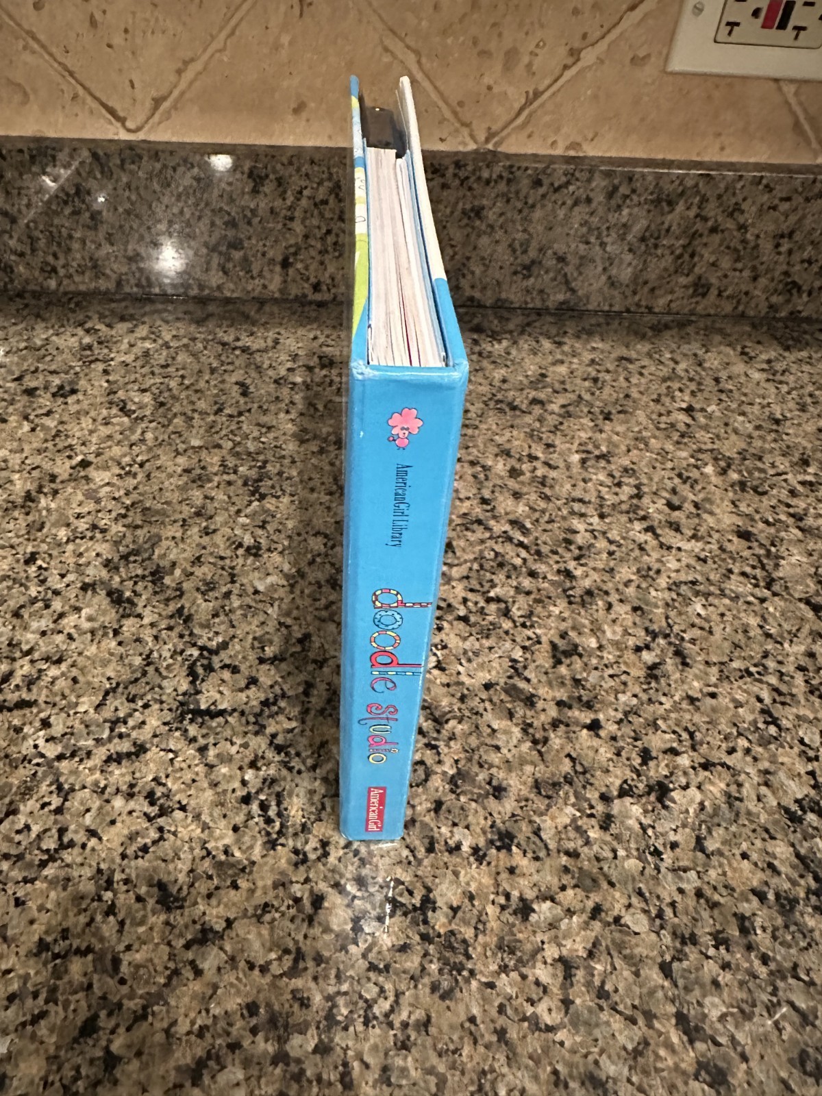 American Girl – Craft Book Lot – Doodle Studio & Paper Punch Art – Kids Gift Set
