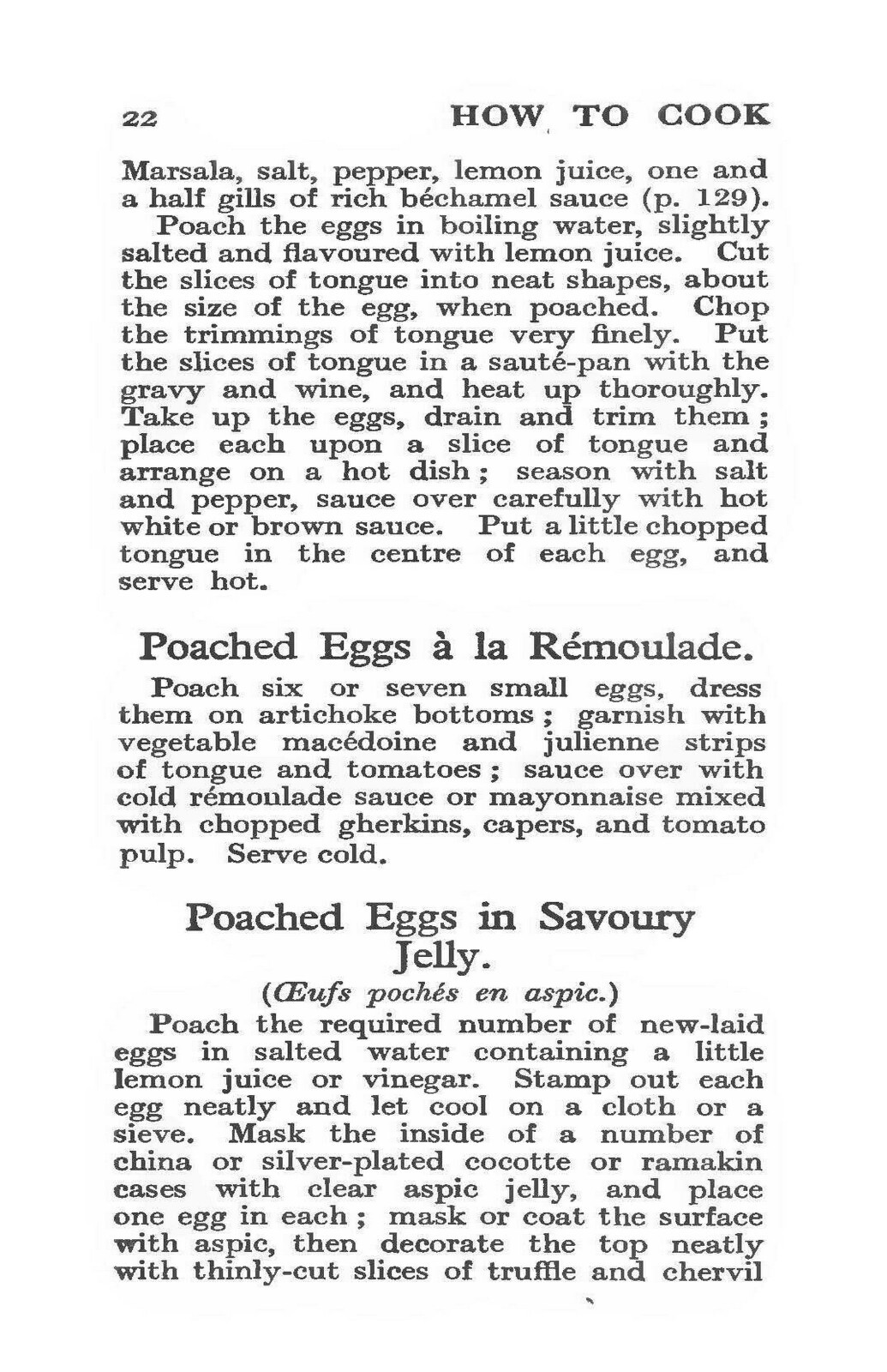1900 How To Cook Eggs And Omelets In 300 Different Ways Cook Book 128 Pages