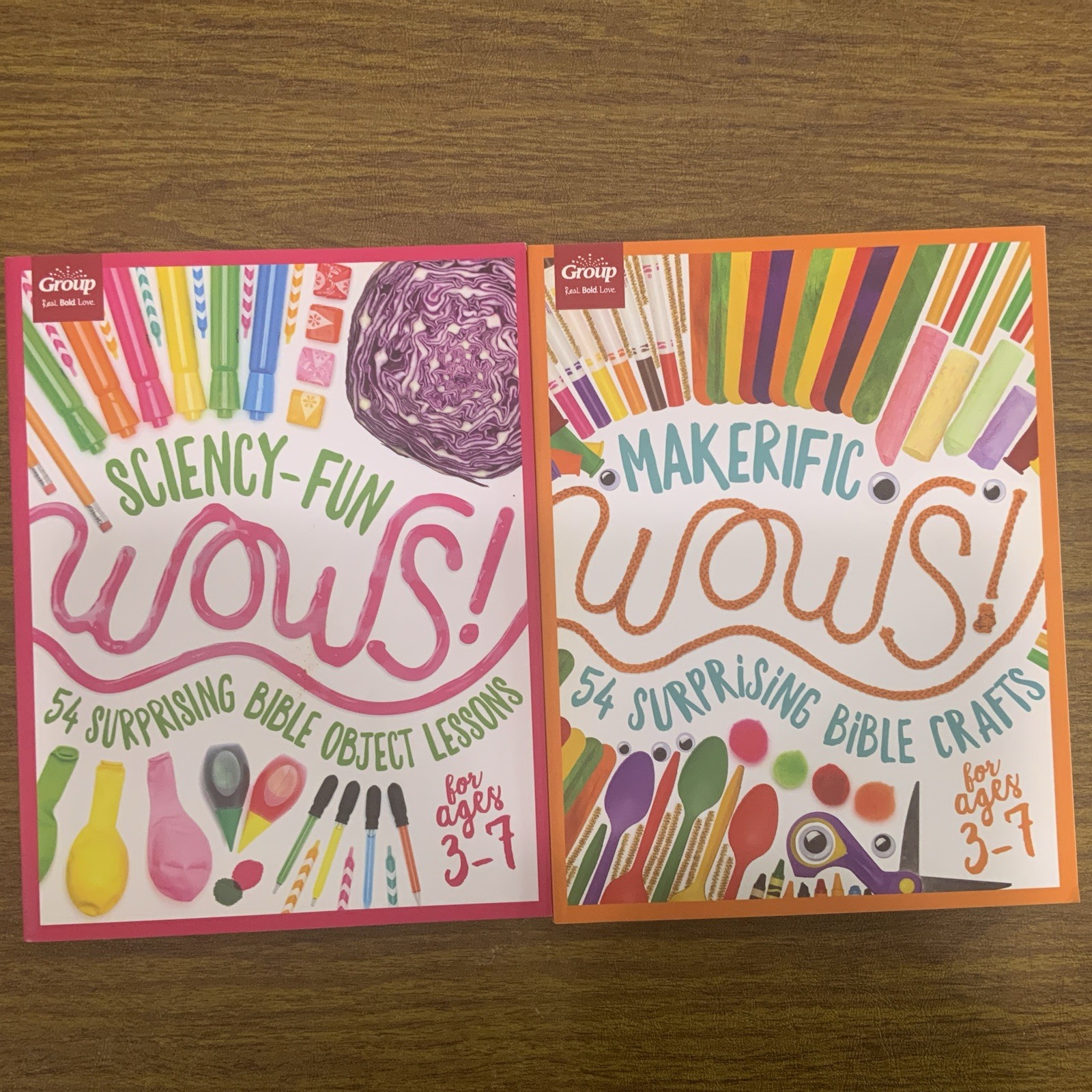 Makerific WOWS! & Sciency-Fun WOWS! for ages 3-7 Group Publishing
