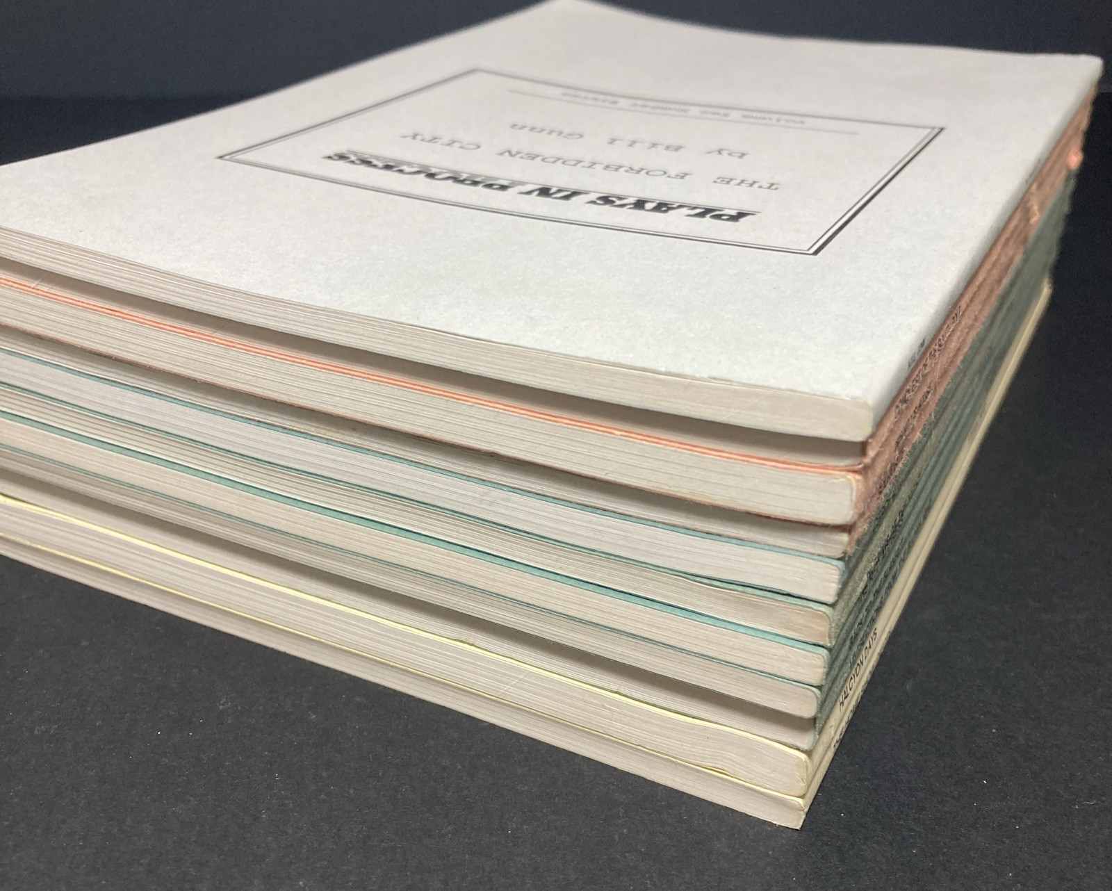 Lot Of 11 Issues | Plays In Progress | Theatre Communications Group