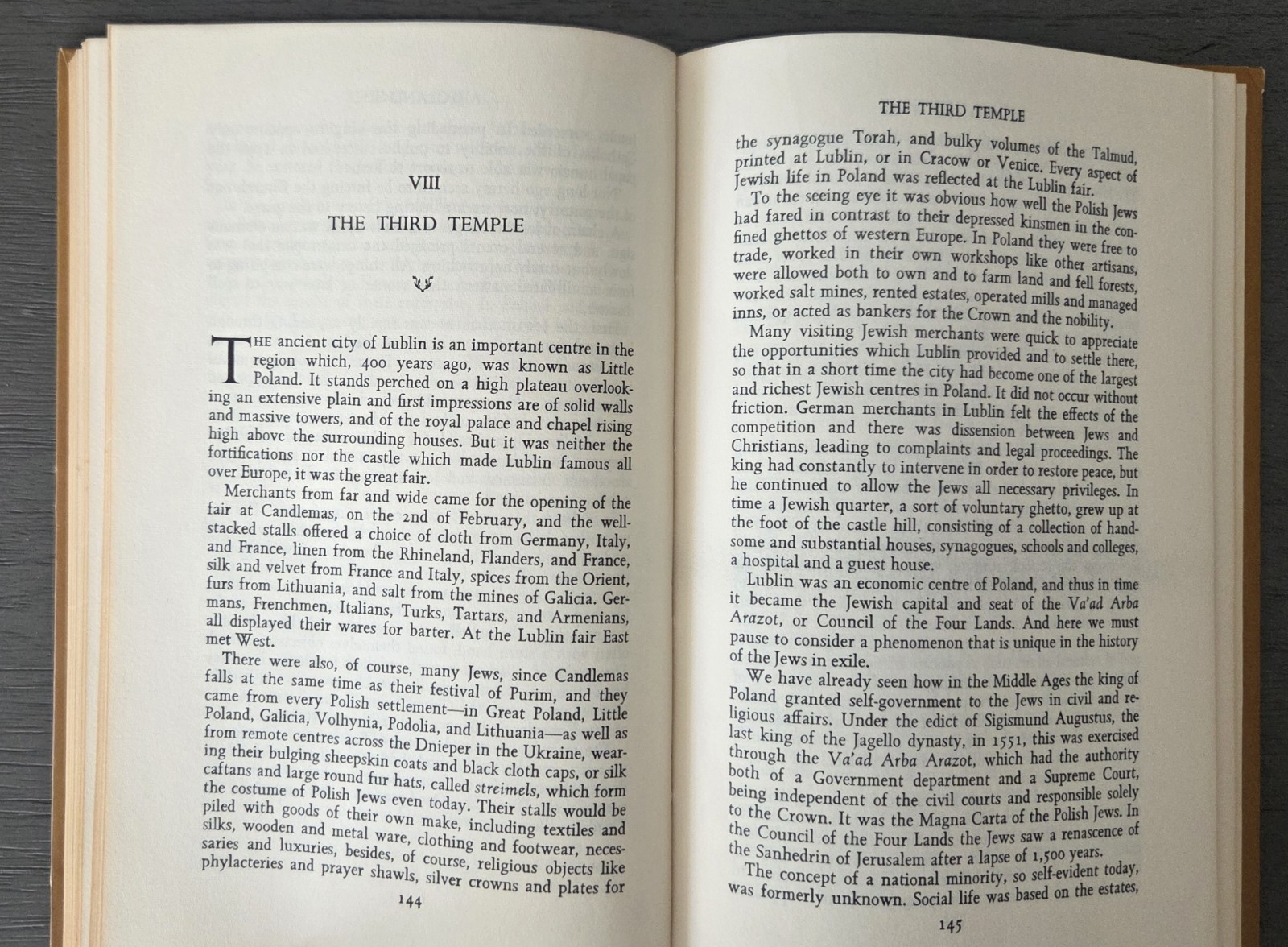 Vintage 1965 “History Of The Jews” Poul Borchsenius Vols 1-5 1st Edition/Print