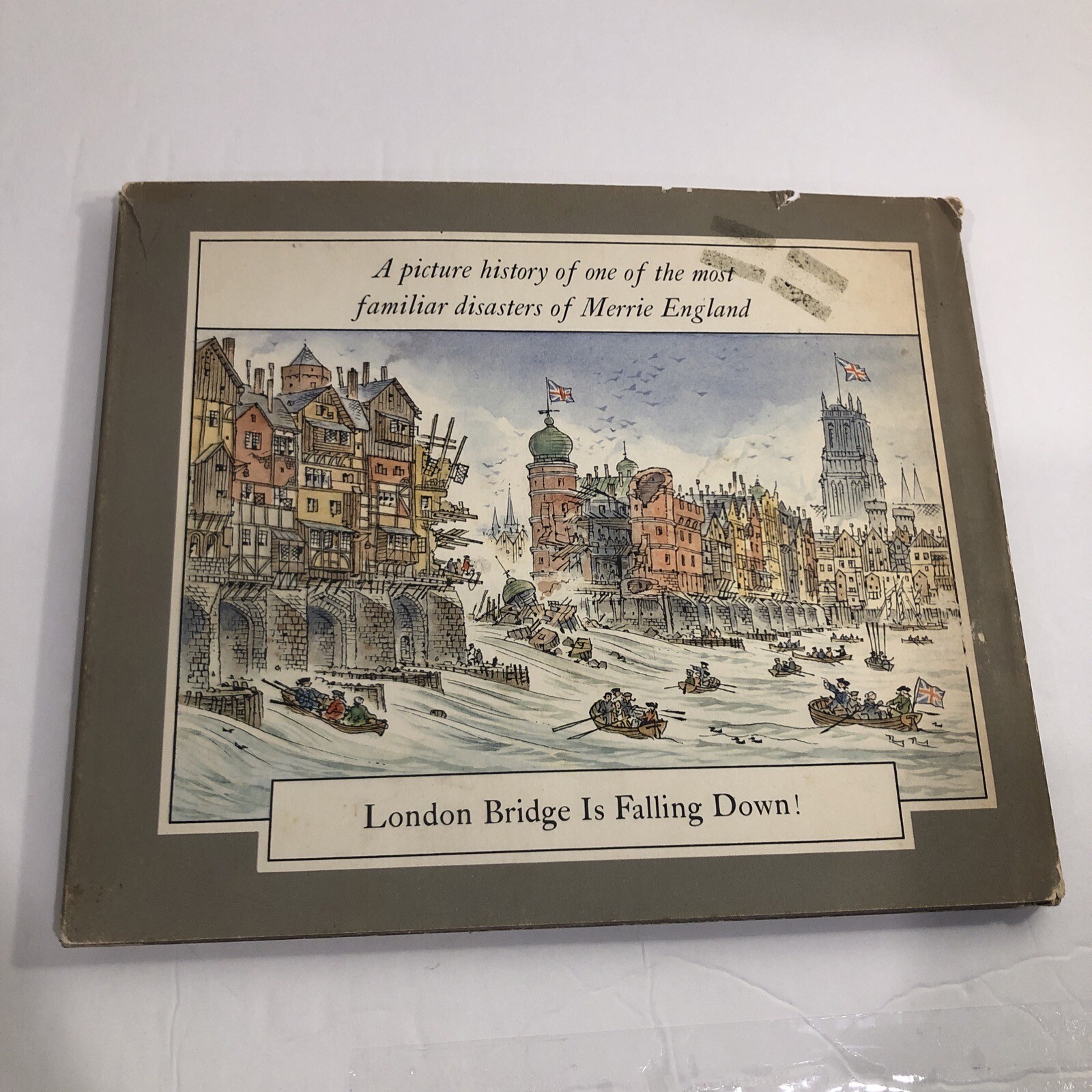 London Bridge Is Falling Down! Peter Spier First Edition 1967 HC w/ DJ VERY GOOD