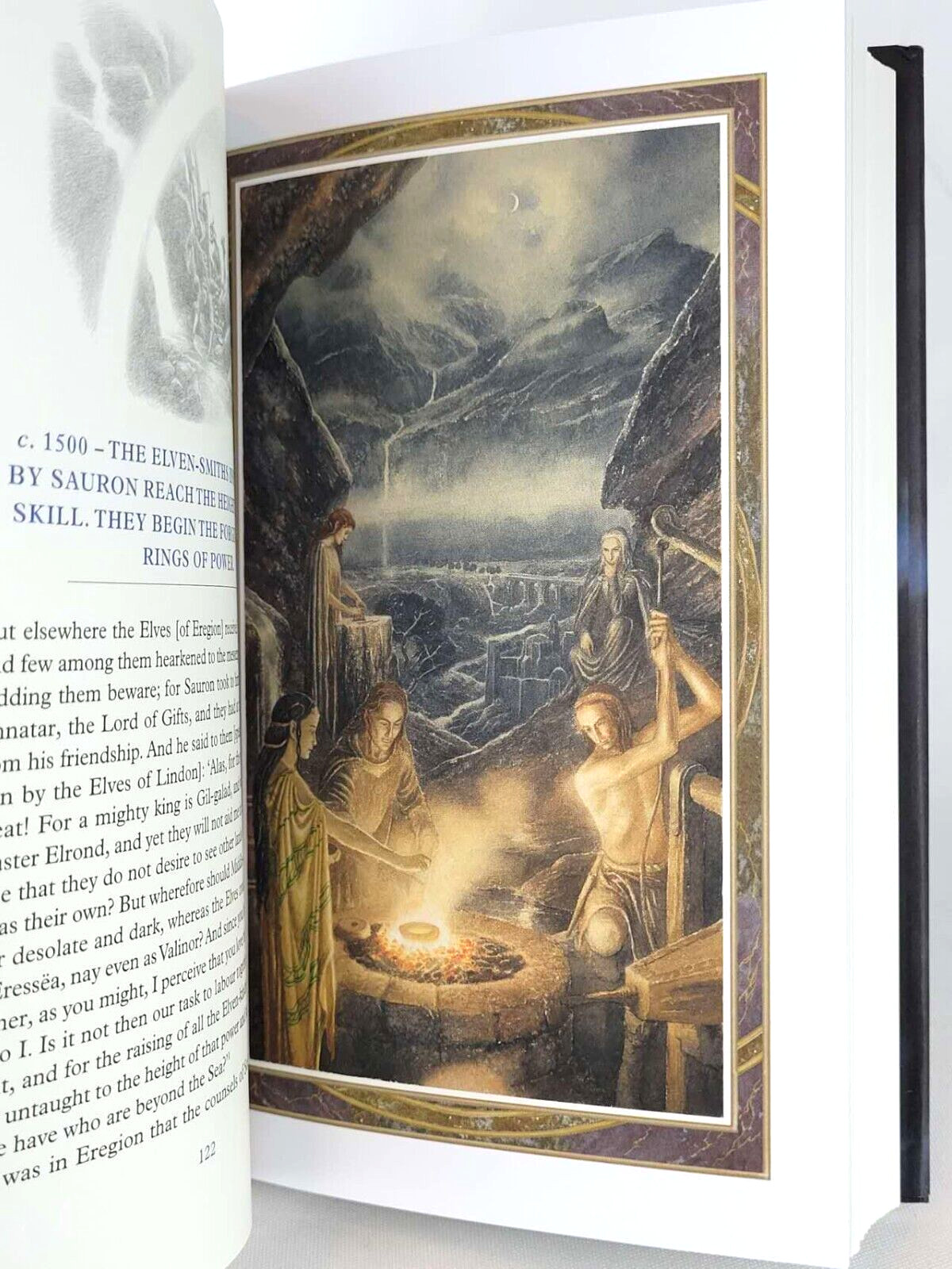 THE FALL OF NUMENOR J.R.R. Tolkien Alan Lee Illustrated Hardcover *Like New*