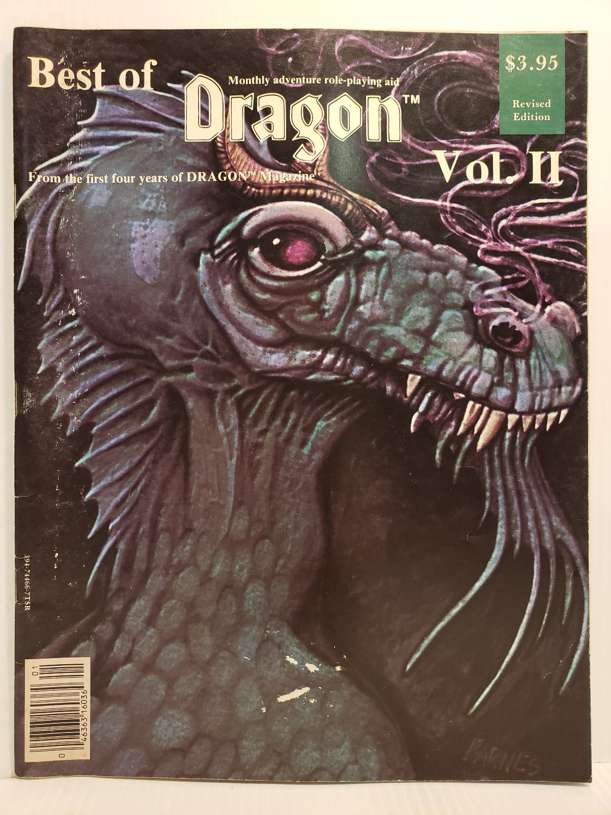 Best of Dragon Vol 2 Advanced Dungeons and Dragons 1E AD&D 1981 8110 RPG