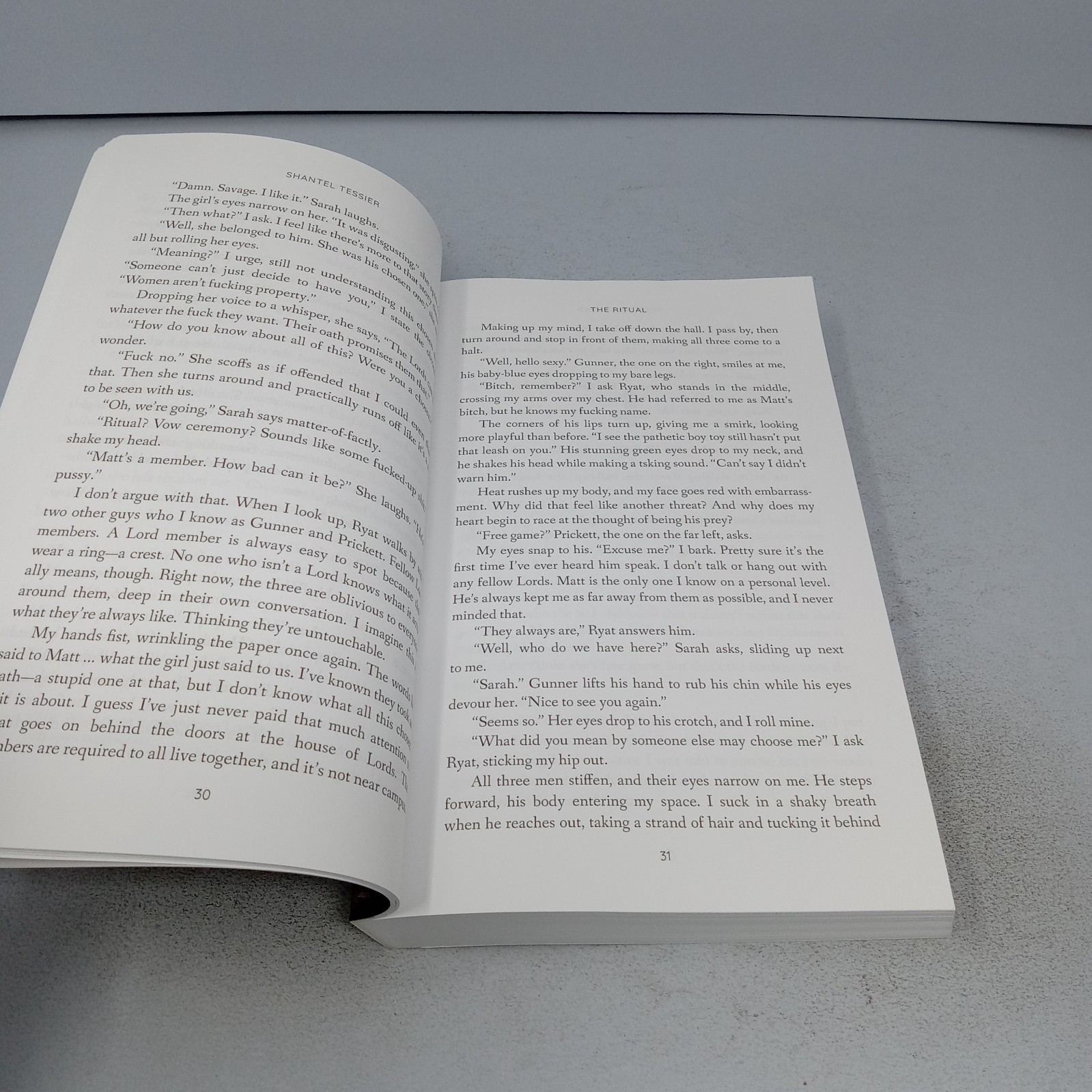 The Ritual: Paperback by Shantel Tessier