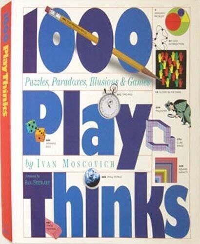 1000 Play Thinks – Paperback By Moscovich, Ivan – GOOD