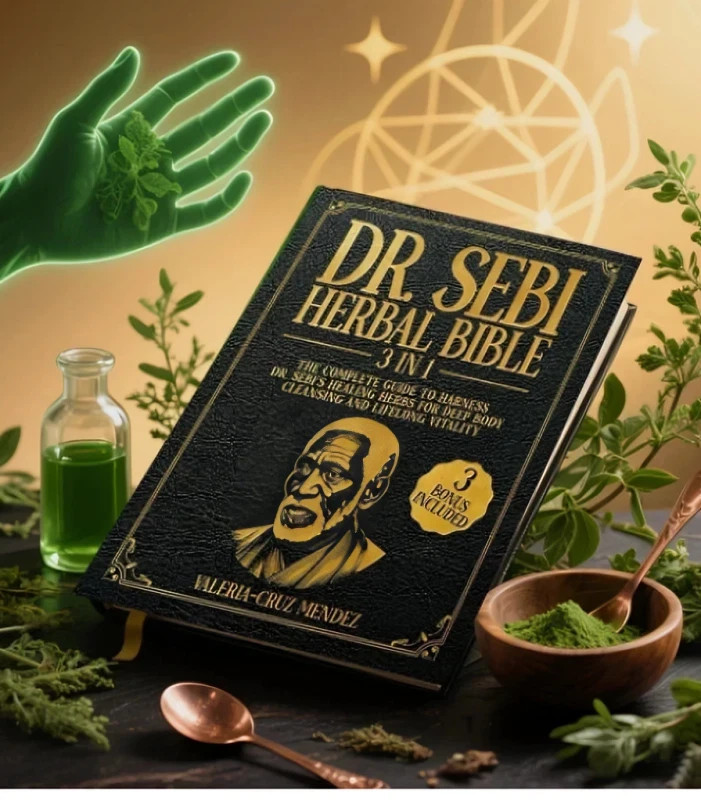 Dr Sebi Herbal Bible 3 in 1 | Complete Healing Guide & Natural Remedies Book