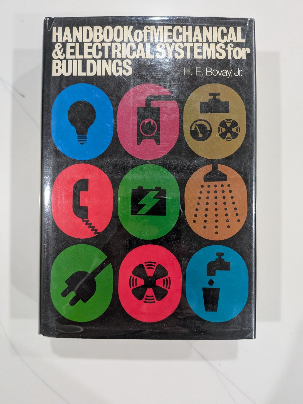 Handbook Mechanical & Electrical Systems Buildings | Bovay 1981 | 1st DJ Insert