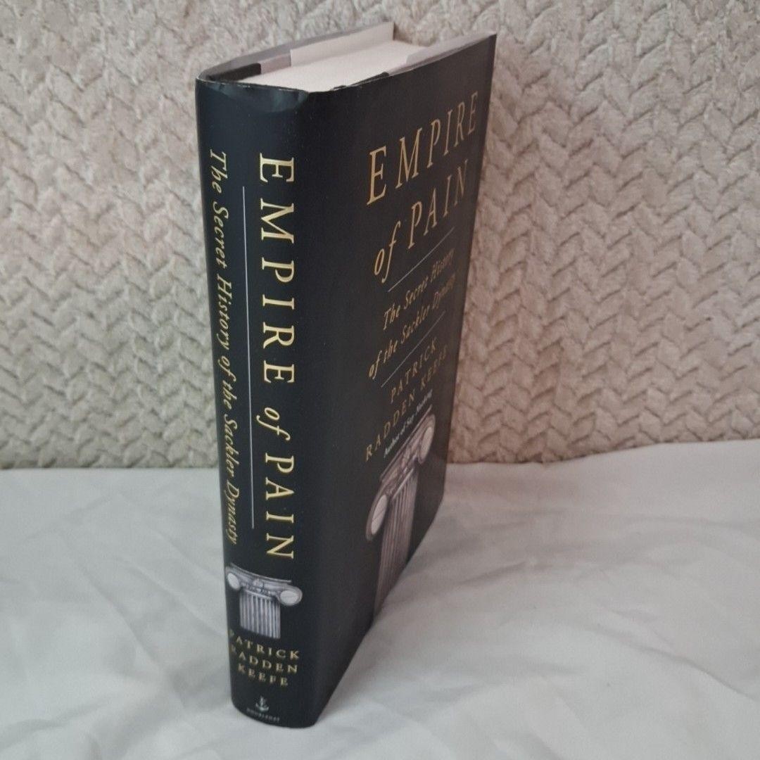 Empire Of Pain Patrick Radden Keefe HC Doubleday 2021 First Edition Dust Jacket