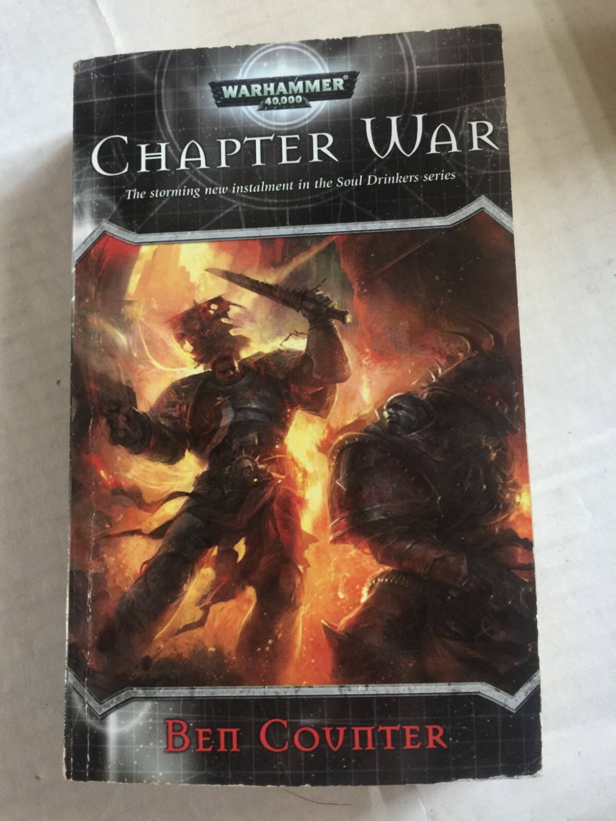 Warhammer 40k Soul Drinkers Chapter War by Ben Counter 416 pages