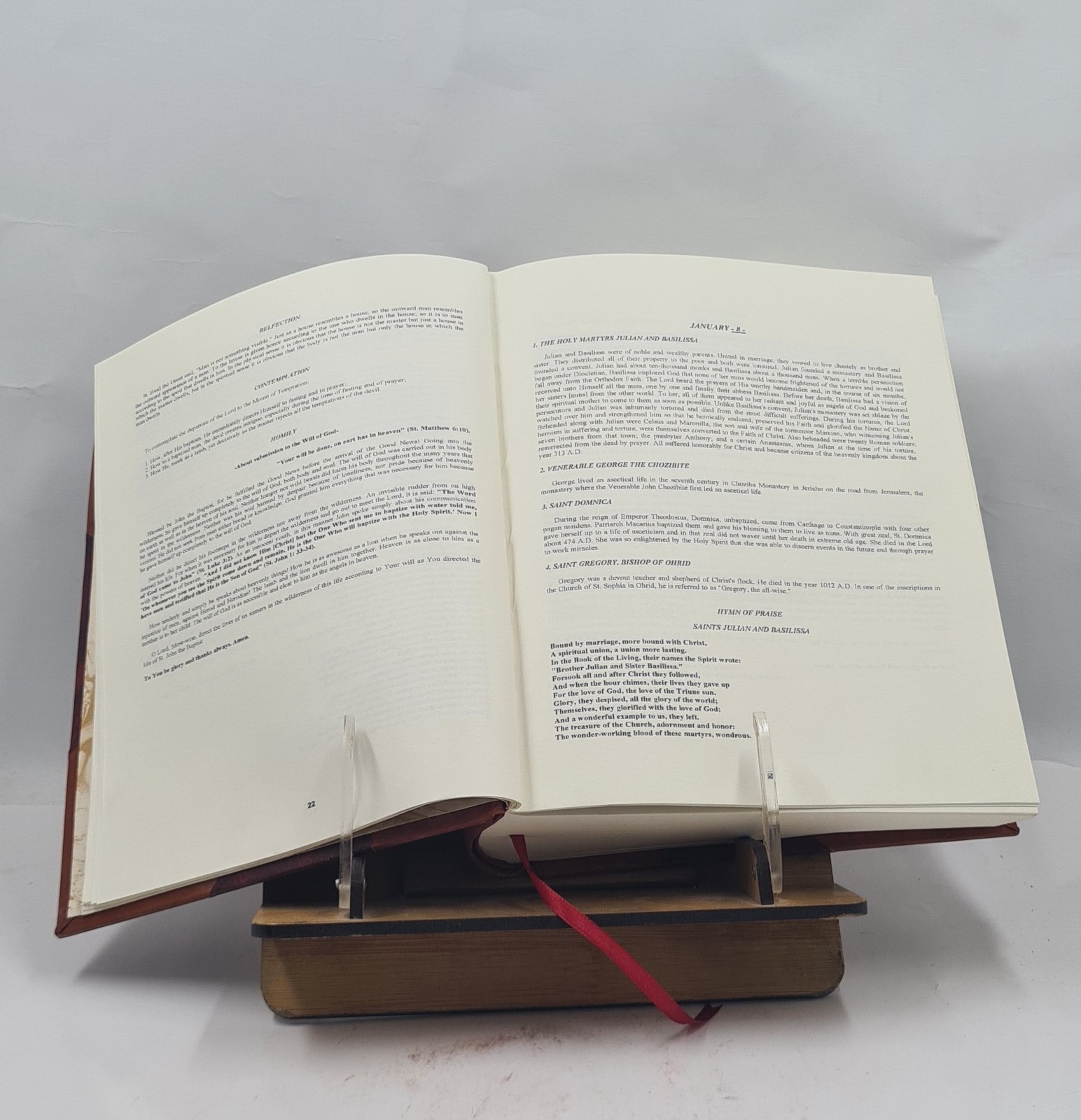 The Prologue From Ohrid 1926 by Bishop Nikolai Velimirovich [Leather Bound]