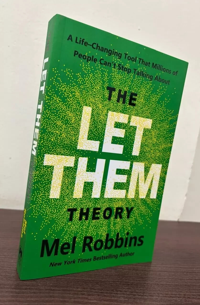 The Let Them Theory By Mel Robbins, Paperback…..