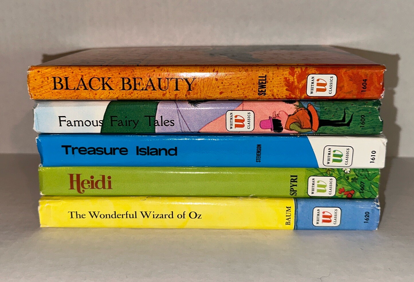 Lot of 5 Childrens Books HB Folgers Coffee Giveaways Wizard of OZ and 4 more