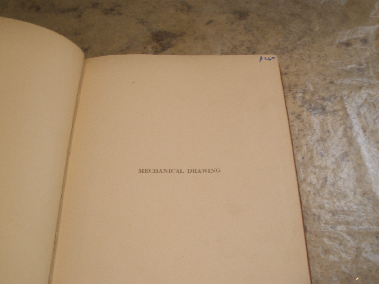 MECHANICAL DRAWING FRENCH AND SVENSEN HARDCOVER 1940